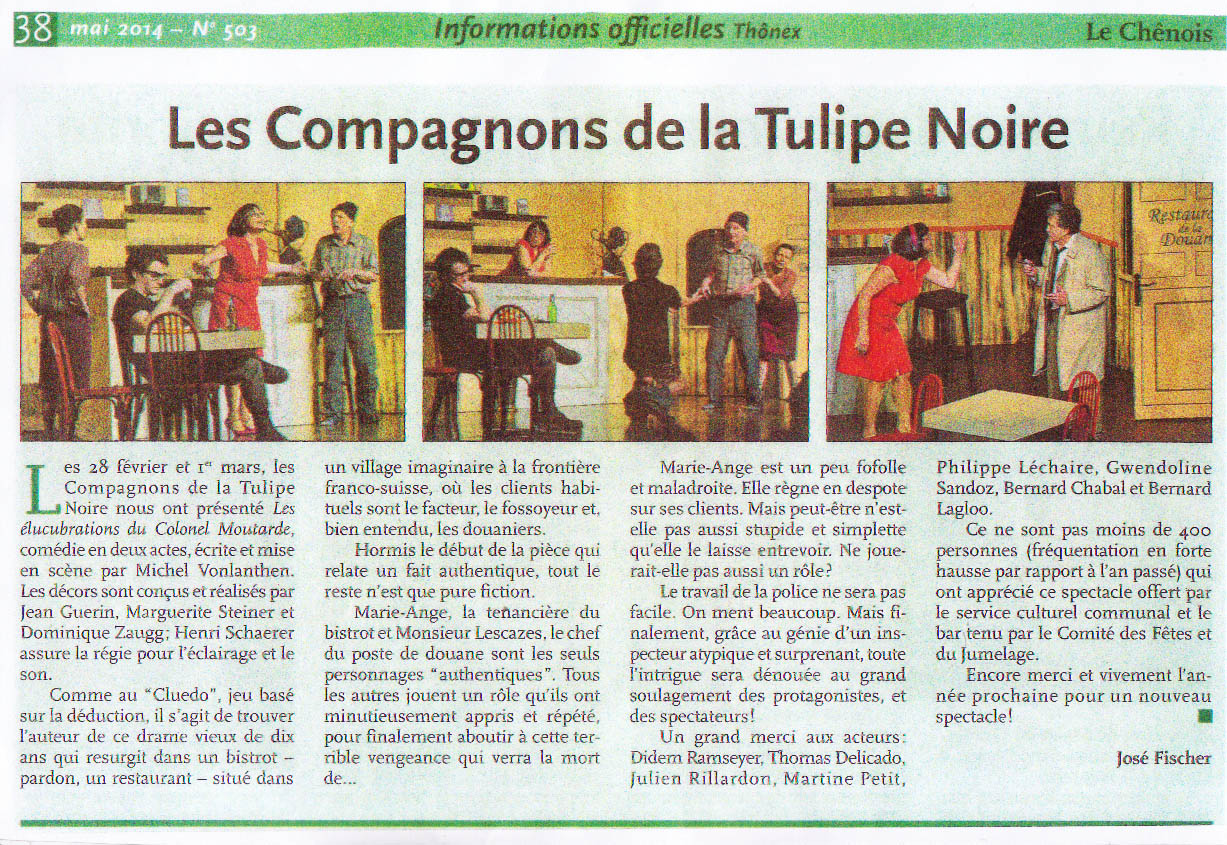 article Thônex 2014